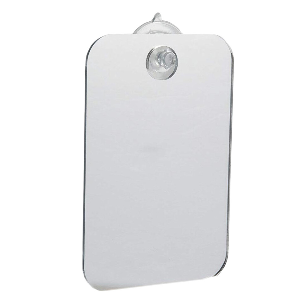 Torribaly Travel Mirror-Including Suction Cup-Portable Shaving Mirror Unbreakable Mirror Without Fog