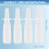 10Pcs 10Ml Spray Bottle Refillable Plastic Mist Nose Nasal Sprayer 5