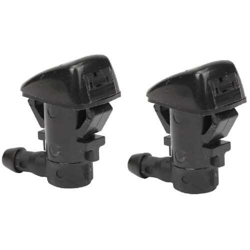 2Pcs Windshield Washer Nozzle, Spray Jet Kit for  Grand Cherokee 2011-2014