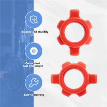 8PCS Dumbbell Nut,Dumbbell Rod Nut,Spinlock Collars for Barbells Bars Training Sports Accessories