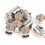 10Pcs/Pack  2-Phase 4-Wire Stepper Motor Miniature Stepper with Gear Small Tiny  Motor Toy Engine DIY 7