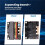 For Microbit Expansion Board IO BIT V2.0 Micro:Bit Horizontal Adapter Plate 2