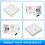 Wireless  Light  RF 433MHz Lighting Control Intelligent  AC 90-250V 10A Module( 1 W and 1 C) 7