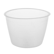 Plast 120Ml Elkokare RismäTkopp 2St Klarvit