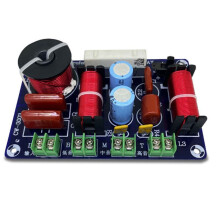 Divisor de FrequêNcia de 3 Vias Hi-Fi Crossover Audiophile Home Theater Alto-Falantes MéDios e Graves Retrofit Crossov Crossover