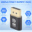 4K  Dummy Plug DP Virtual Display Adapter EDID Headless  Emulator para PC  Video Card 2