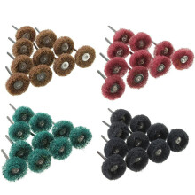 Abrasive Buffing Wheels, Buffing Polishing Wheel Set 80/150/240/300 Grit for  Rotary Tool(40Pcs)