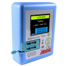 Transistortester, Dioden-Trioden-Kapazitäts- und Widerstandsmessgerät, 1,8-Zoll--Messgerät, NPN-PNP-MOSFET-Tester, TFT-Grafikdisplay