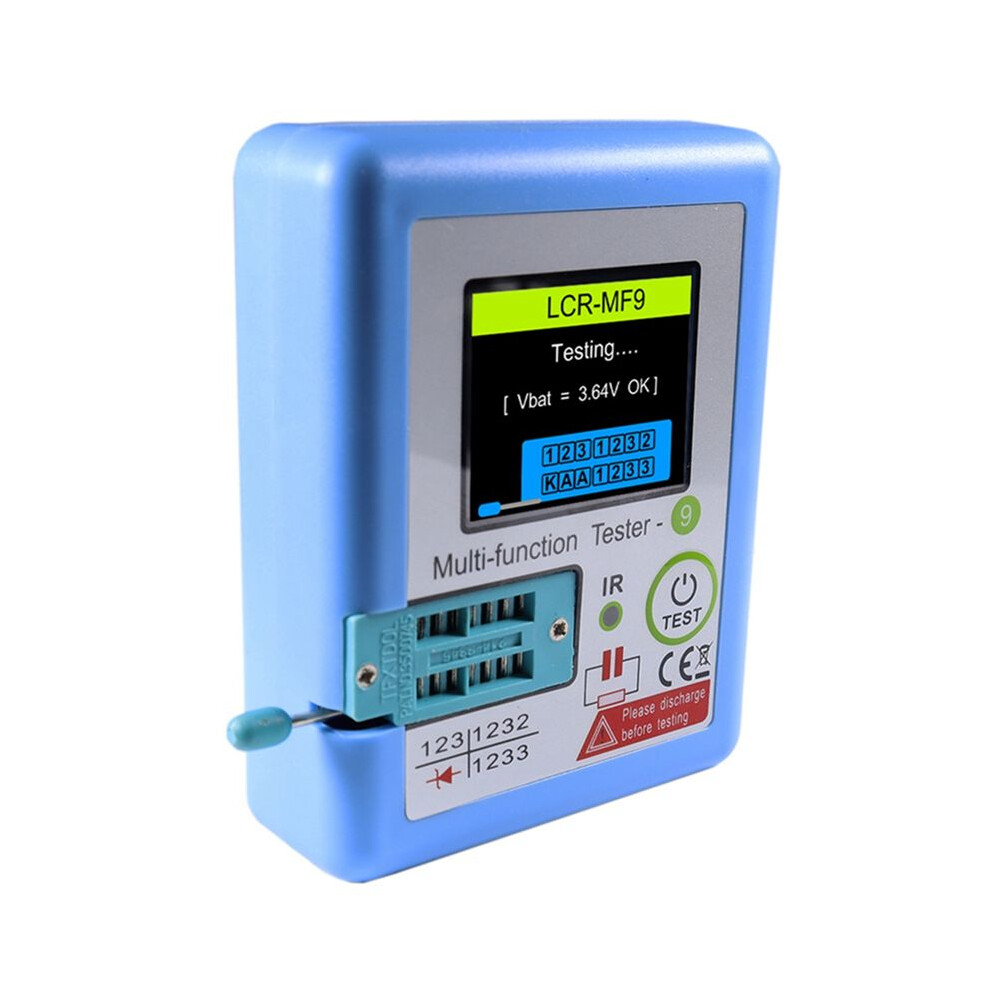 Transistor Tester Diode Triode Capacitance Resistance Meter 1.8Inch Meter Npn Pnp Mosfet Tester Tft Graphic Display 4712451061153