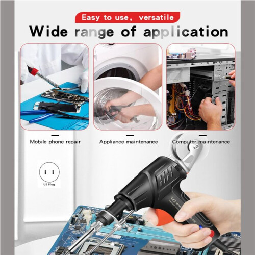 Ayyecoeeye Internally Heated Industrial Laser-Welding Tool, Multi-Function Automatic Corded 110V Soldering Iron US Plug 1