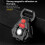 COB  Flashlight Super Bright Keychain Light Outdoor Emergency Camping Pocket Light with Tail Magnet Hook 7