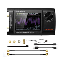-H4 Portable Vector Network Antenna Analyzer 4in IPS LCD Display Touch Sreeen 50KHz 2.7GHz Bulid in 5000mAh