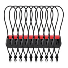 10 Pcs Adjustable Fishing Quick Rod Ties Stretchy Wrap Pole Straps Fishing Rod Bungee Ties for Rod Fly Rods