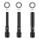 3PCS 1/2 Drive Hex Socket  Impact Wrench 8/10/12mm Adapter Spanner Converter Square Hole for Pneumatic Air Tool 2