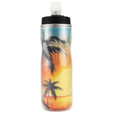 ESLNF Insulated Cycling Water Bottle 610ml,Thermal Ice Bottle for Mountain & Road Bikes,Reflective Aluminum Foil Layer