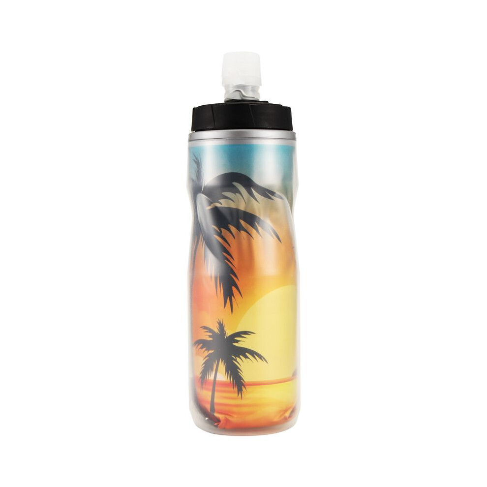 Eslnf Insulated Cycling Water Bottle 610Ml,Thermal Ice Bottle For Mountain & Road Bikes,Reflective Aluminum Foil Layer Tauoh