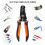 Wire Stripper,3-Rd Generation Wire Strippers or Crimping Tool,5-in-1 Wire Crimper or Cutter,Multi-Function Hand Tools 6