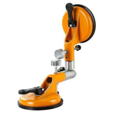 Double Claw Tile Splicer Suction Cup Heavy-Duty Pulling and Aligning Flat Surfaces Tile Laying Tools Angle Adjustable