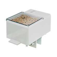 Mangeoire Automatique Intelligente pour Poissons, Minuterie LCD Réglable Alimentée par Batterie avec Programme D'Alimentation de 24 Heures, Idéale