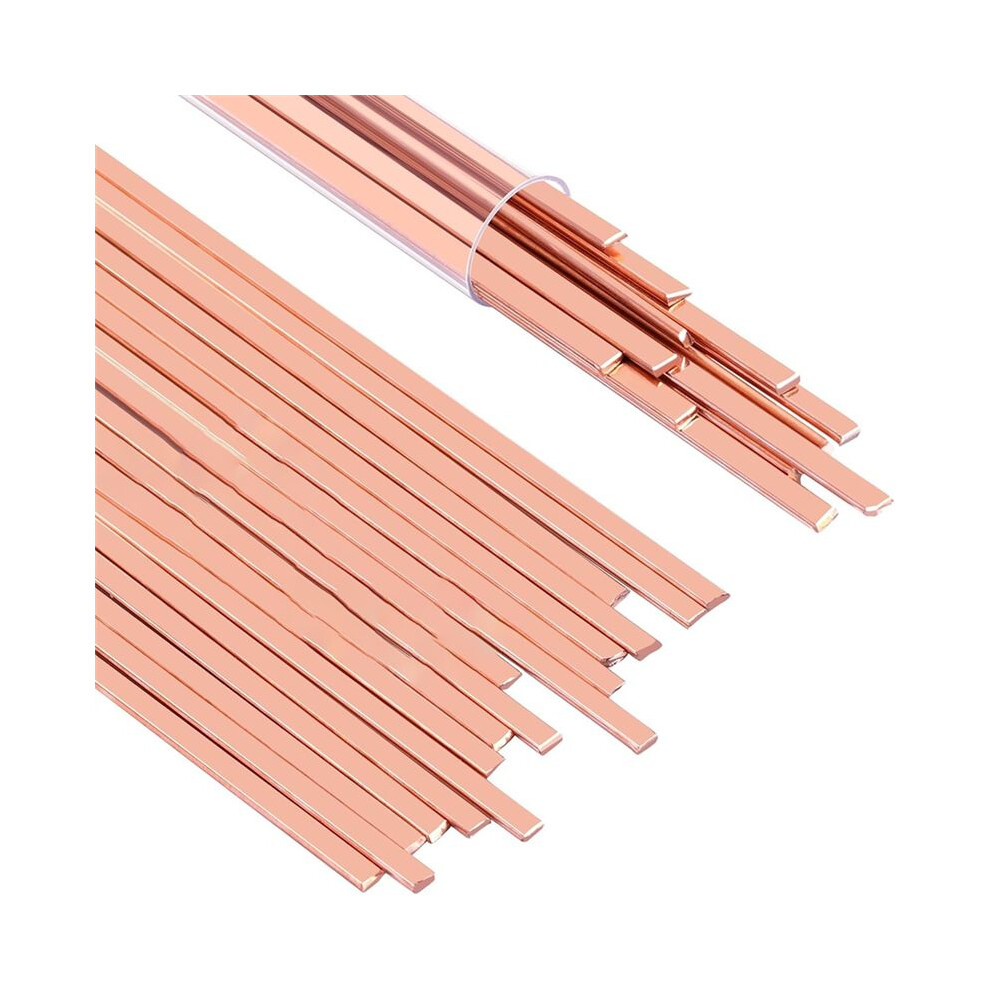 15 Sticks Brazing Rods, Welding Rods Industry Grade For Air Conditioning, Refrigerator, Cold Storage, Hvac Unit 4712099237903