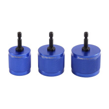Ensemble 3 Brosses Nettoyage Tuyaux en Cuivre, Brosses Métalliques 1/2 Po, 3/4 Po et 1 Po pour Plomberie et Chauffage, Poils Cuivre pour Drains,
