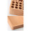 Handmade DIY Beech Wood Tool Rack Printing Tool Leather Carving Punching Diamond Tools Storage Box Leather Making Kit 5