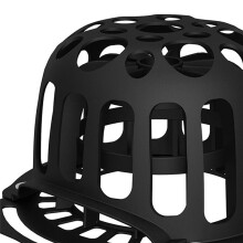Hat Cleaning Cage Baseball Cap Cleaning Rack Silicone Baseball Cap Cleaning Protector Curved Cap Cleaning Rack Black
