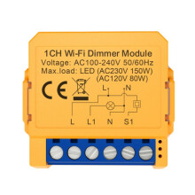 Modulo Interruttore Dimmer Tuya WiFi  Home DIY Supporta il Controllo Unidirezionale Supporta il Controllo Vocale Controllo Tramite APP