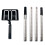 Adjustable Angle Spray Shield Holder Set Protect -Proof Paint Baffle Grippers Long Rod Spraying Guards 1