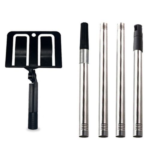 Adjustable Angle Spray Shield Holder Set Protect -Proof Paint Baffle Grippers Long Rod Spraying Guards