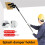 Adjustable Angle Spray Shield Holder Set Protect -Proof Paint Baffle Grippers Long Rod Spraying Guards 2