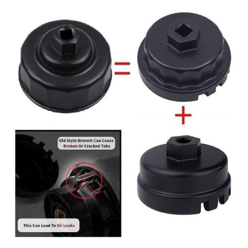 Oil Filter Wrench, Drain Tool & Advanced Engine Threaded Oil Funnel. Oil Change Tool Kit 2