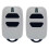 2Pcs 2-Key Garage Door Remote Control 433.92MHz Rolling Code for DEA GT2 GT4 GTI2 GTI4  Series Handheld Transmitter 2