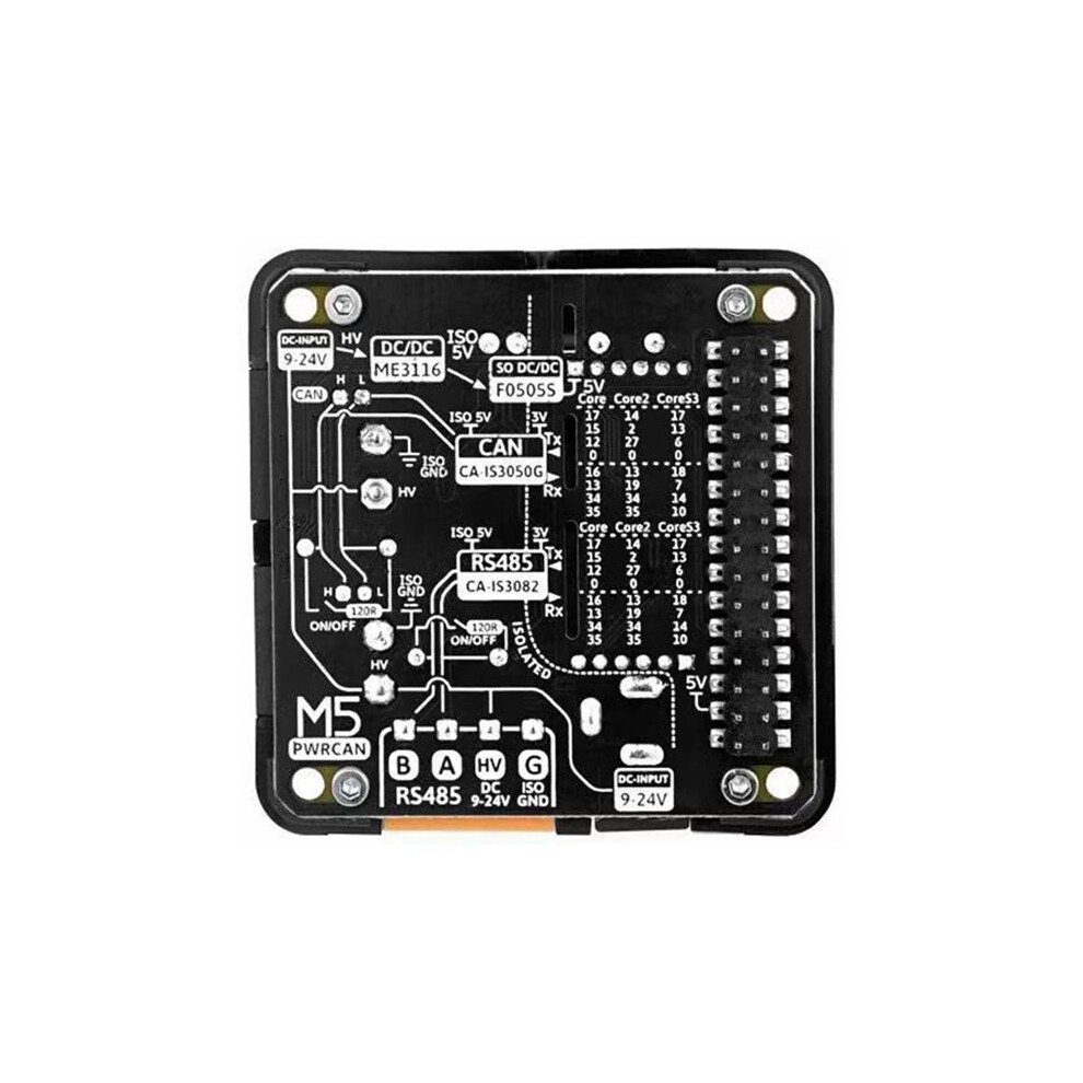 For M5stack Pwrcan 13.2 Module Isolated Dual-Channel Can & Single-Channel Rs485 Interface For Enhanced Communication 4713401151429