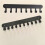 Iron Towel Hook Wall-Mounted Key and Coat Hook Multi-Function Metal Storage Rack Storage Rack 8 Hooks 2