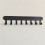 Iron Towel Hook Wall-Mounted Key and Coat Hook Multi-Function Metal Storage Rack Storage Rack 8 Hooks 5