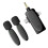 3 in 1 Wireless Lapel Microphone Compatible with Cameras Laptops Smartphone Wireless Lavalier Microphone 4