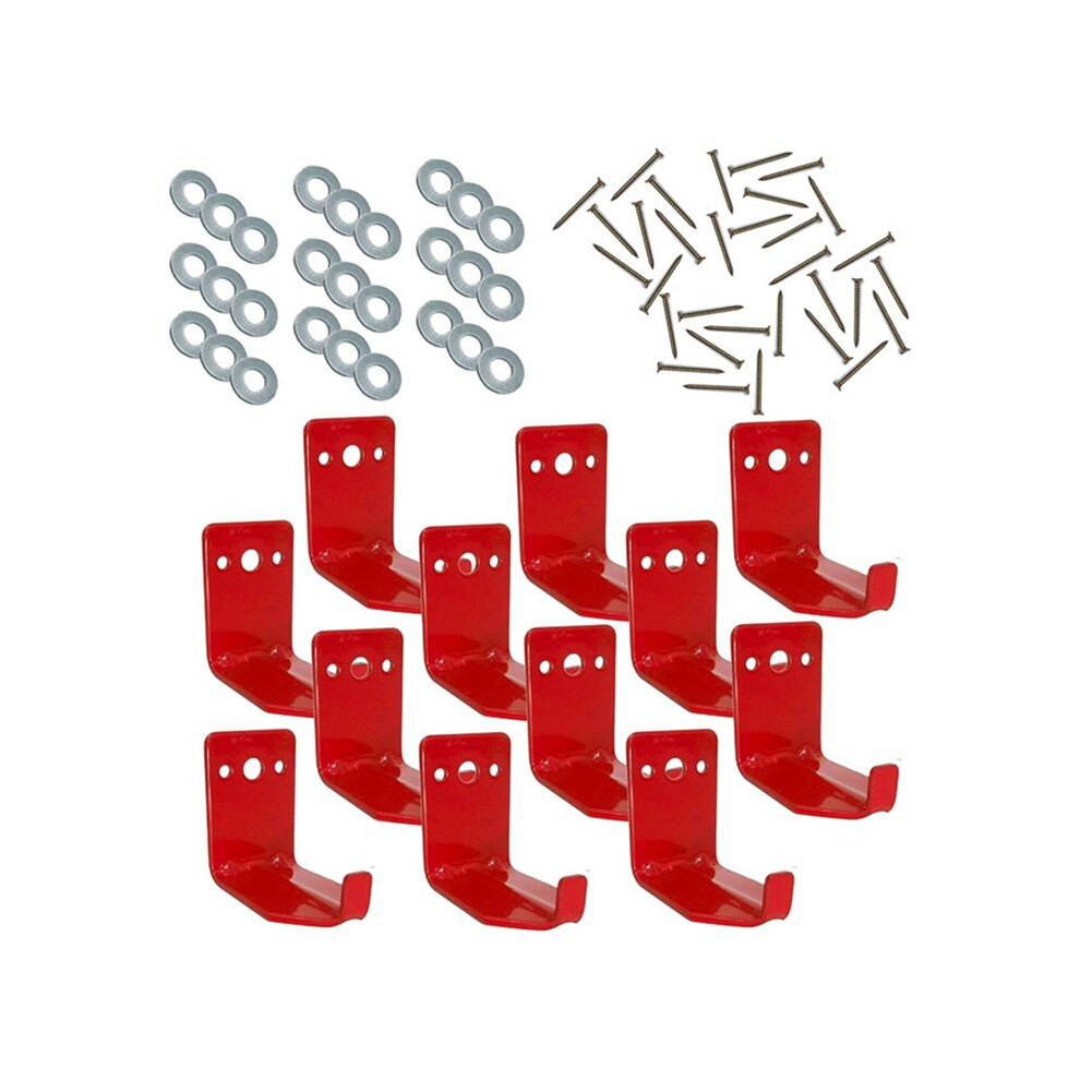 Fire Extinguishe Mount, Wall Hook, Fire Extinguishe Bracket To 40 Lbs Extinguishers, Suitable For Fire 12 Pack 4713617389159