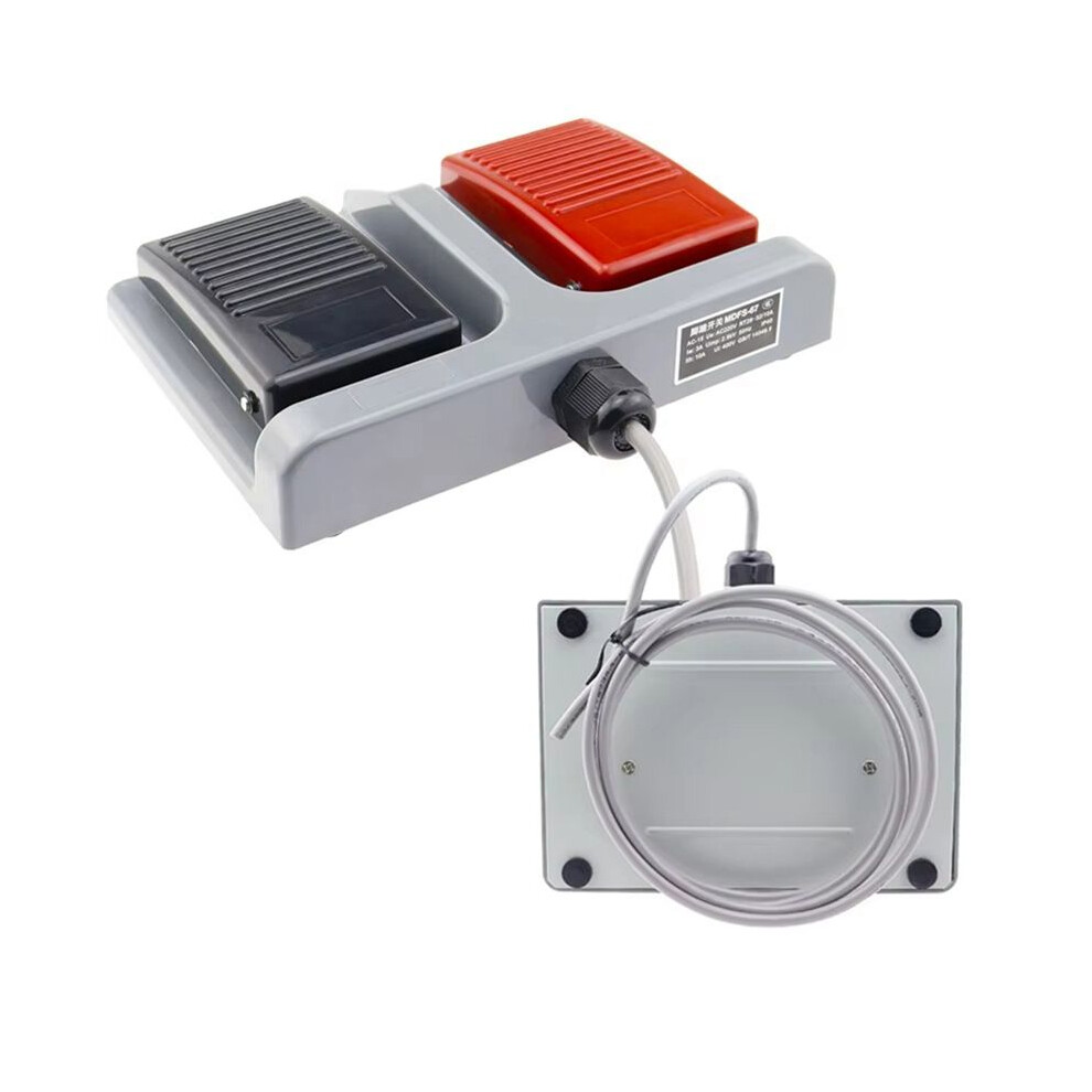 Upgrade Foot Mdfs-67 Dual Foot With 10A/220V Ac Wire Self Resetting Forging And Textile B 6033241068250