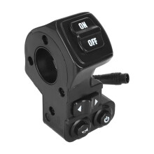 Interruptor de Cabeça À Prova D'Água para Scooter Elétrica, Botão de Buzina de Direção com Quatro Funções, 6 Pinos para G2 Pro/G2 Pro DB/G2