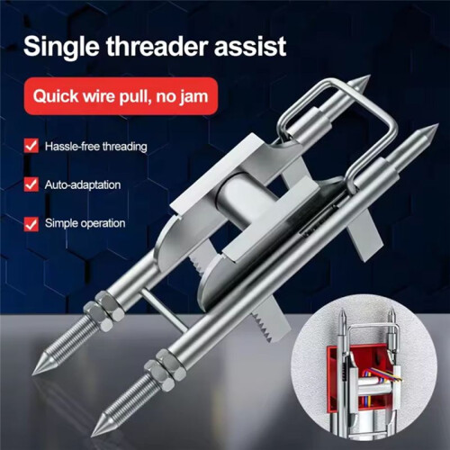 Professional Cable Pulling Aid Cable Puller Machine Wire Cable Box Pulling Auxiliary Device Electrician Fast Threading 2