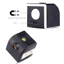 USB-Ladegerät Tragbarer Laser-Wasserwaage Kreuzlinienlaser Vertikale und Horizontale Linie zum Aufhängen Von Bildern Magnetische Adsorption