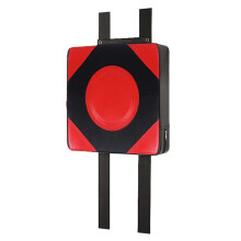 Boxing Wall Punching Pad Fitness Wall Punch Bag Wall Focus Target Pad Height Boxing Punch Training Target Red