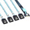 SlimSAS 8654 MCIO 4I 38pin do 4 X  Cable PCIE5.0 PCI-E Server Data Connection Extension Wire High-Speed 0.5M 3