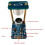 Levitator Soldering DIY Kit, Ultrasonic Suspension Standing Controller DIY Learning Kit Ultrasonic Suspension Module 6