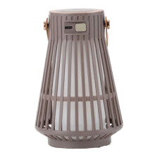 Lámpara LED Multifuncional para Acampar Al Aire Libre con Efecto Llama, Luz Ambiental para Acampar, Lámpara de Ambiente para Acampar A