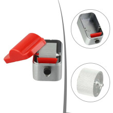 Aluminum Wheel Oil Bucket Tool Diy Easy to Clean Small Box Professional Work Tools Leather Workshop Kit
