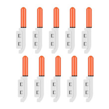 Night Fishing Electronic Rod LED Glow Stick Waterproof Luminous Night Sea Float for Sea Fishing Rod No Battery,B
