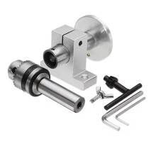 Live Lathe Center with Chuck Diy Accessories for Lathe Machine Revolving Centre Woodworking Tool
