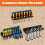 Wall Mount Hand Tool Holder Rail Rack Garage Workshop Hardware Tool Hanger Pliers Holder 9